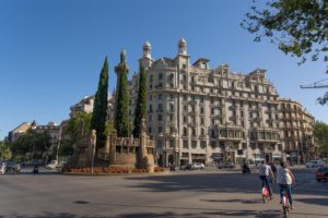 Near Sagrada Família.