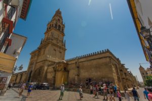 Mosque–Cathedral of Córdoba with a view of the bell tower.