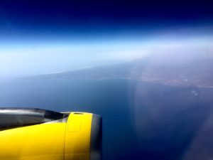 Landfall near Sagres, Portugal.