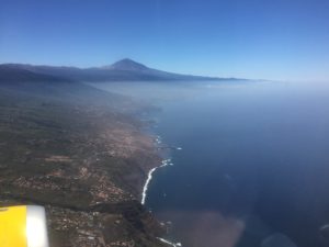 Bye bye Tenerife.